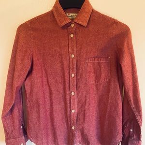 OG Tradlands button-up- Red Chambray